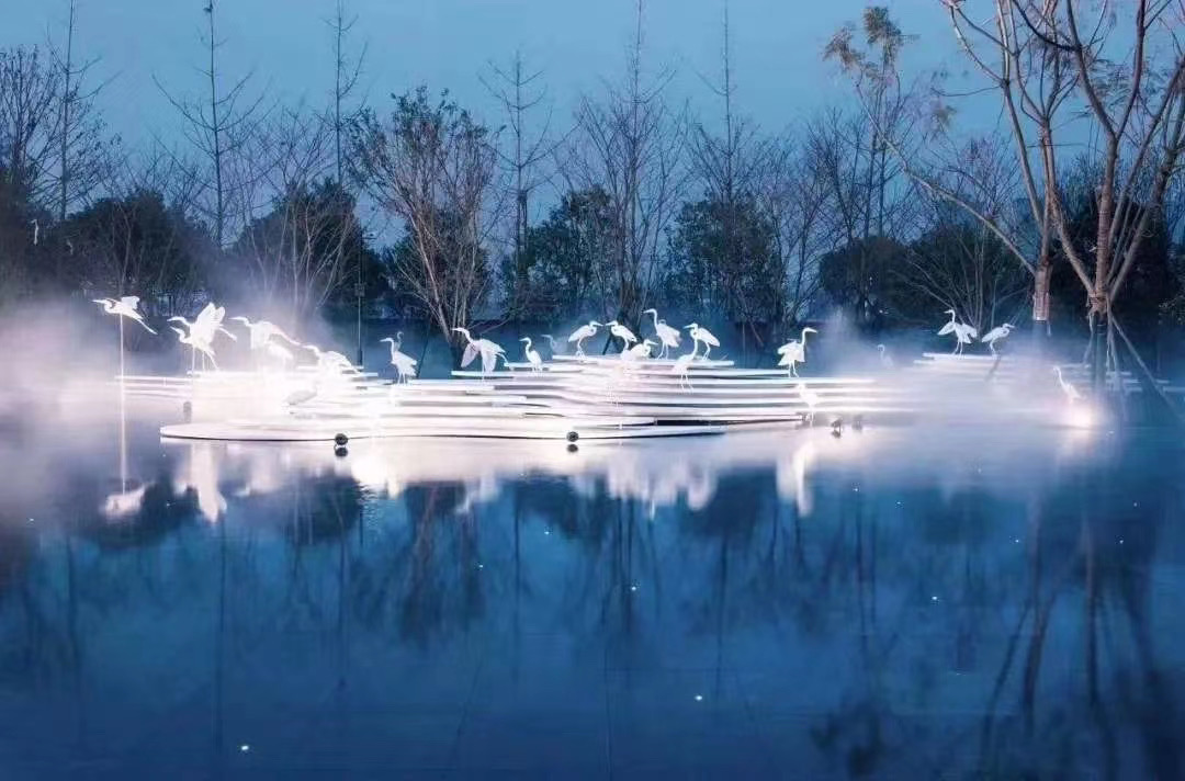 不銹鋼雕塑-鳥(niǎo)造型