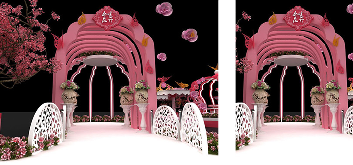 商場(chǎng)裝置藝術(shù)-春暖花開(kāi)