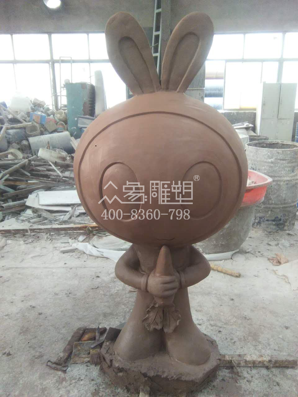 生肖兔泥塑.jpg 生肖兔泥塑.jpg